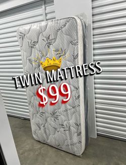 New twin mattress only $100