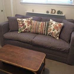 Ethan Allen Queen Pull-Out Sleeper Hide-A-Bed Sofa Couch