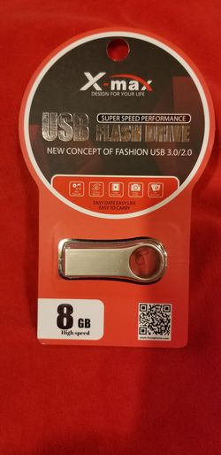 8 gig USB flash drive