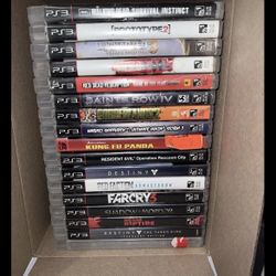 PS3 Games.