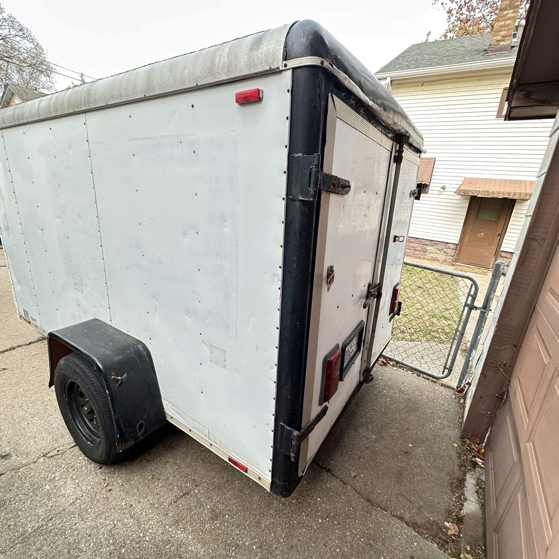 6x10 Enclosed Trailer