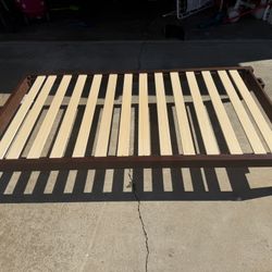 Nectar Walnut Twin Platform Bedframe