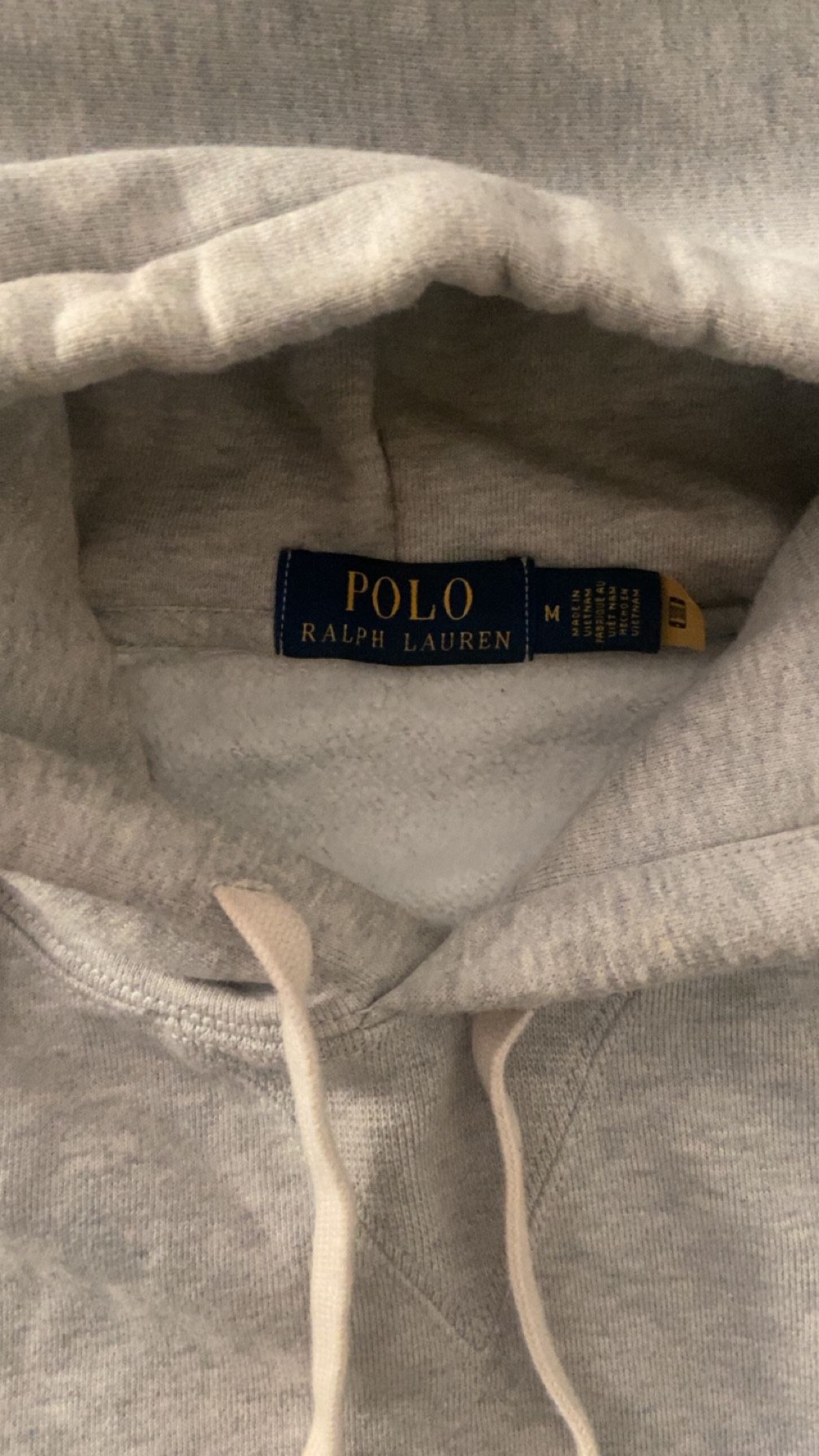 Grey Ralph Lauren Hoodie