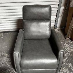 Gray Recliner 