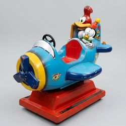 Woody Woodpecker Chilly Airplane Kiddie Ride