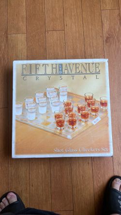 Shot Glass Checkers Set