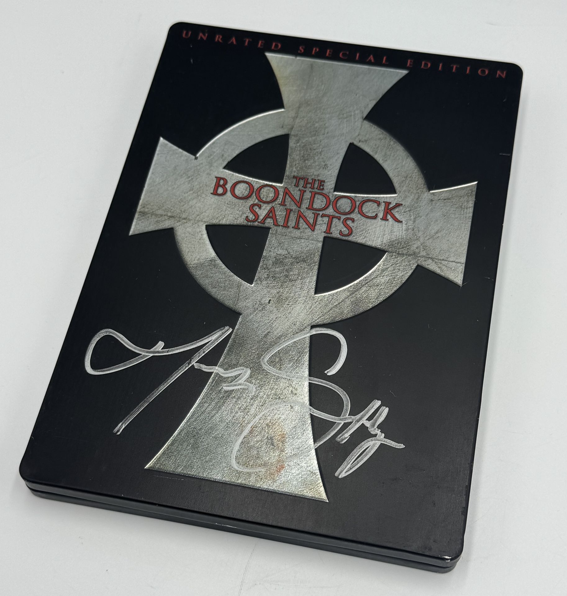 The Boondock Saints DVD 2006 Steelbook Unrated Special Edition Signed Troy Duff