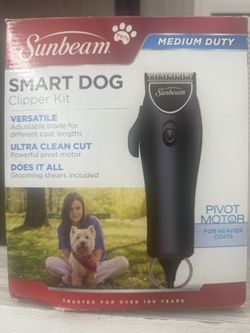 Sunbeam Smart Dog Grooming Clipper Kit