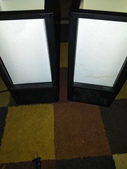 Two Table tabletop lamps!!