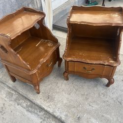 Vintage Side Tables 