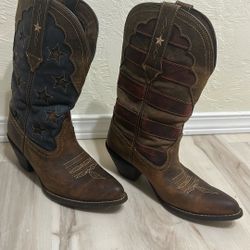 Durango, American Flag Cowgirl Boots