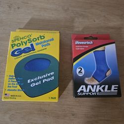 Ankle Support & Foot Gel Pads