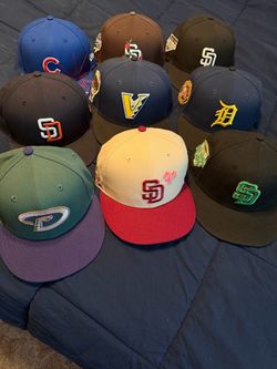 MLB Fitted Hat Collection – Lot of 10