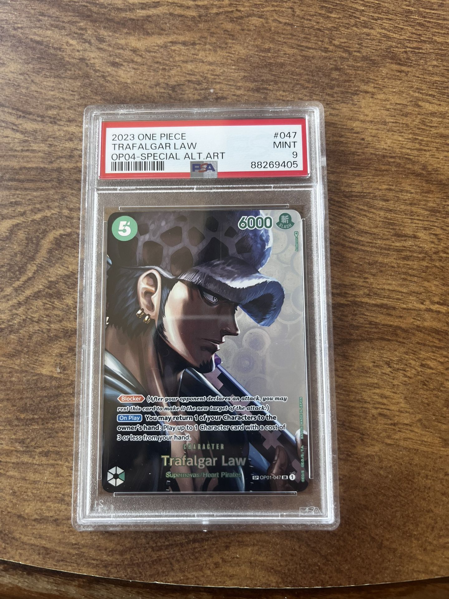 Psa 9 Trafalgar Law Alt Art