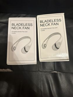 Bladeless/Foldable Neck Fans (BRAND NEW)