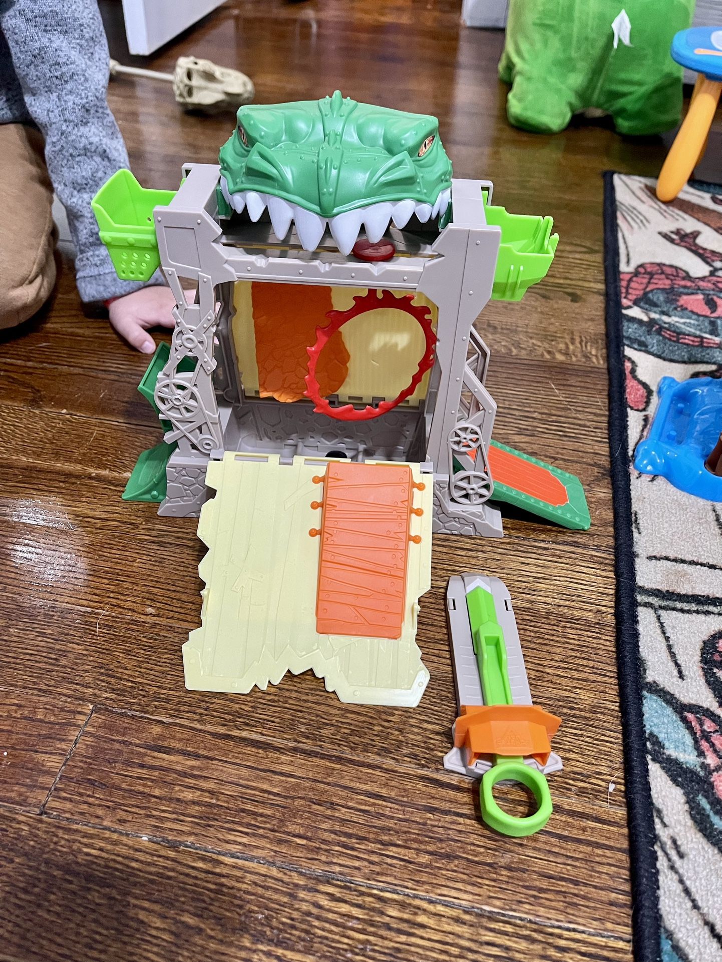 Mini Monster Truck Ramp Playset