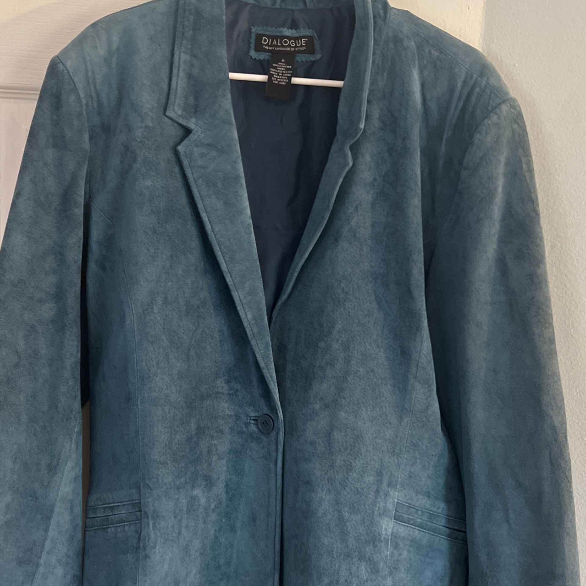 Dialogue Leather Jacket 