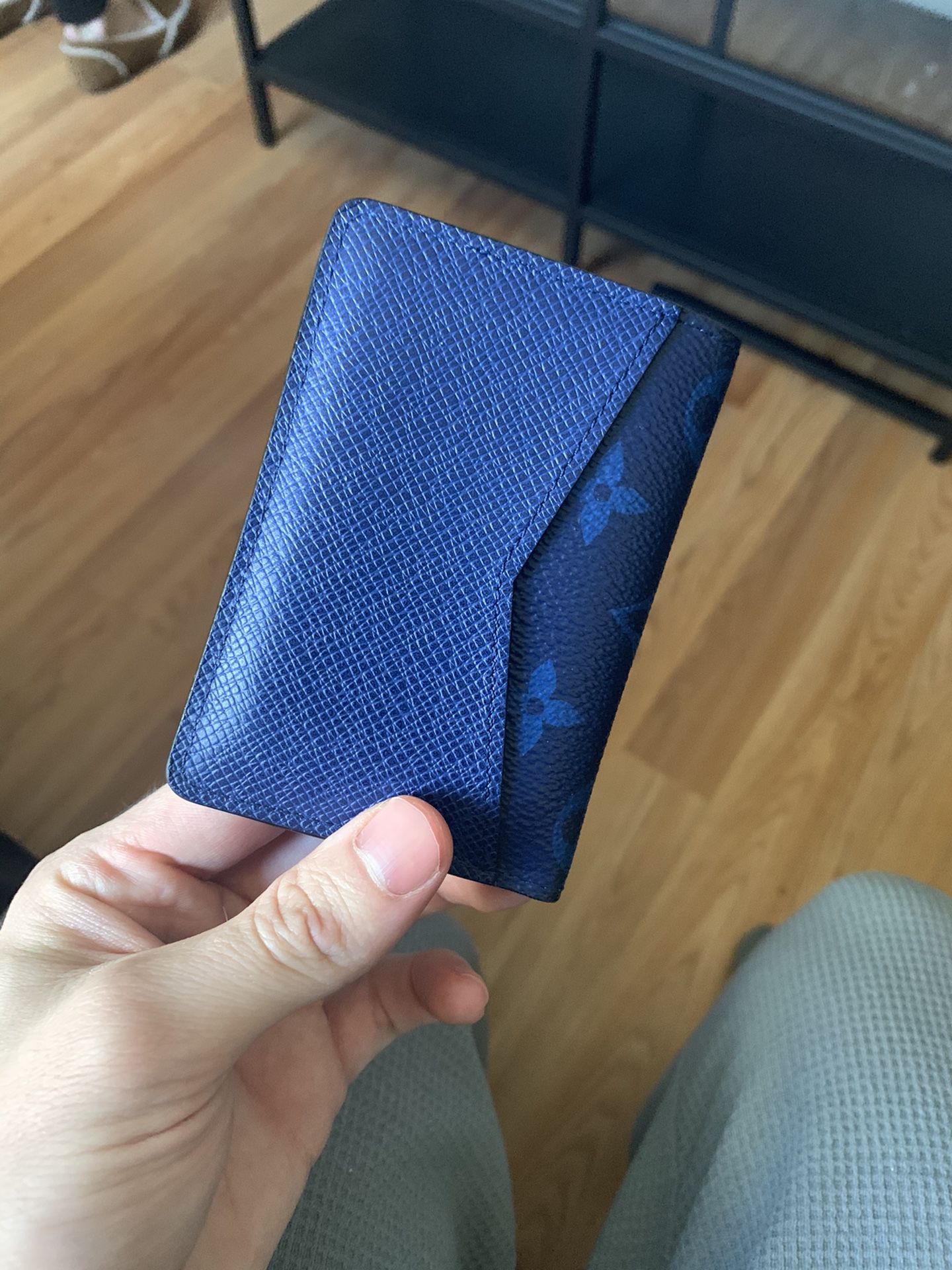 Louis Vuitton blue Virgil abloh pocket organizer wallet like new for Sale  in Bayonne, NJ - OfferUp