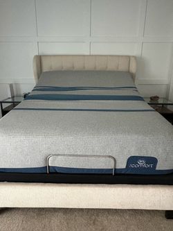 Queen adjustable bed