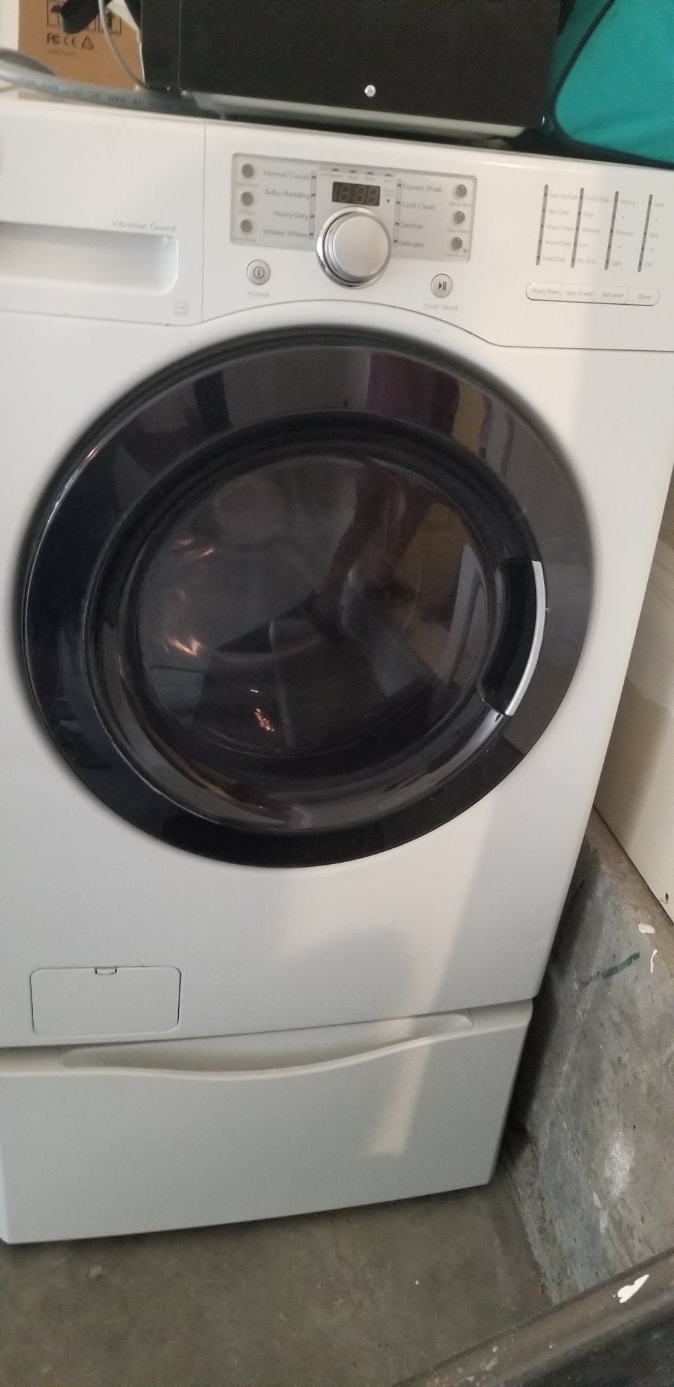 Kenmore washer and dryer.