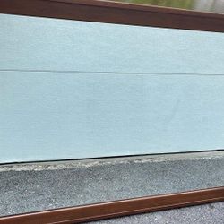 Vintage solid wood frame mirror 32”x46”