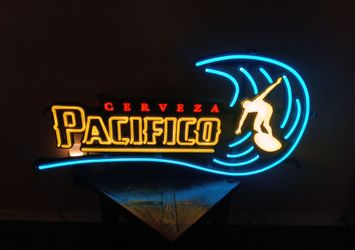 Pacifico Surfer Neon Sign