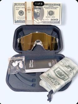 100% Speedcraft Sunglasses Money Mike Edition