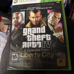 GTA IV and Episodes From Liberty City(SEALED!)