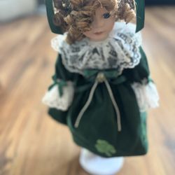 Vintage Porcelain Doll 