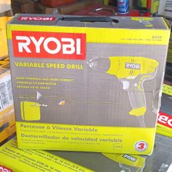 RYOBI CORDED DRILL DRIVER 