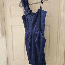 Shoulder Strap Short Dress