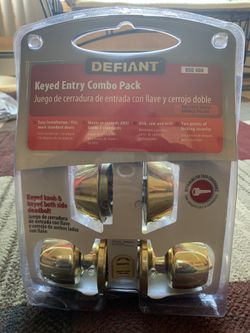 Keyed entry combo pack