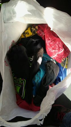 Large bag of boy's close