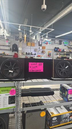 Kicker 12” in truck box