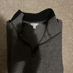 Calvin Klein Grey Quarter Zip Size M