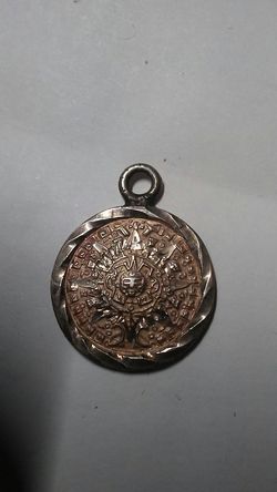 Sterling silver Aztecs neckless