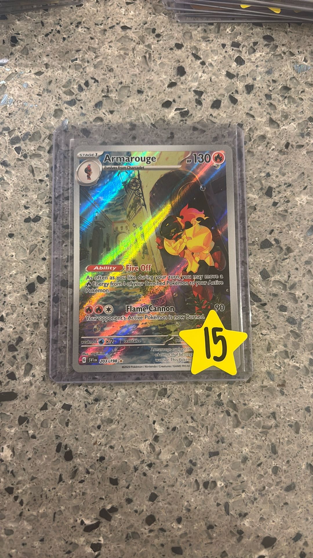 Armarouge 203/198 NM