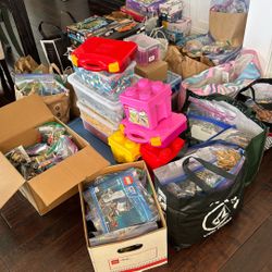 Huge Lot of Legos Worth Thousands