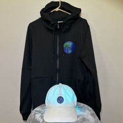 Jogger Hoodie Matching Hat Combo