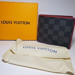 Louis Vuitton Red Line Wallet 