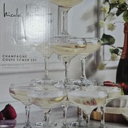 Juego de Copas de Champagne