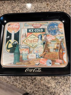 Coca Cola tray