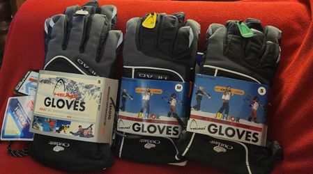 New! Three Pair Of Head Ski Gloves from Costco