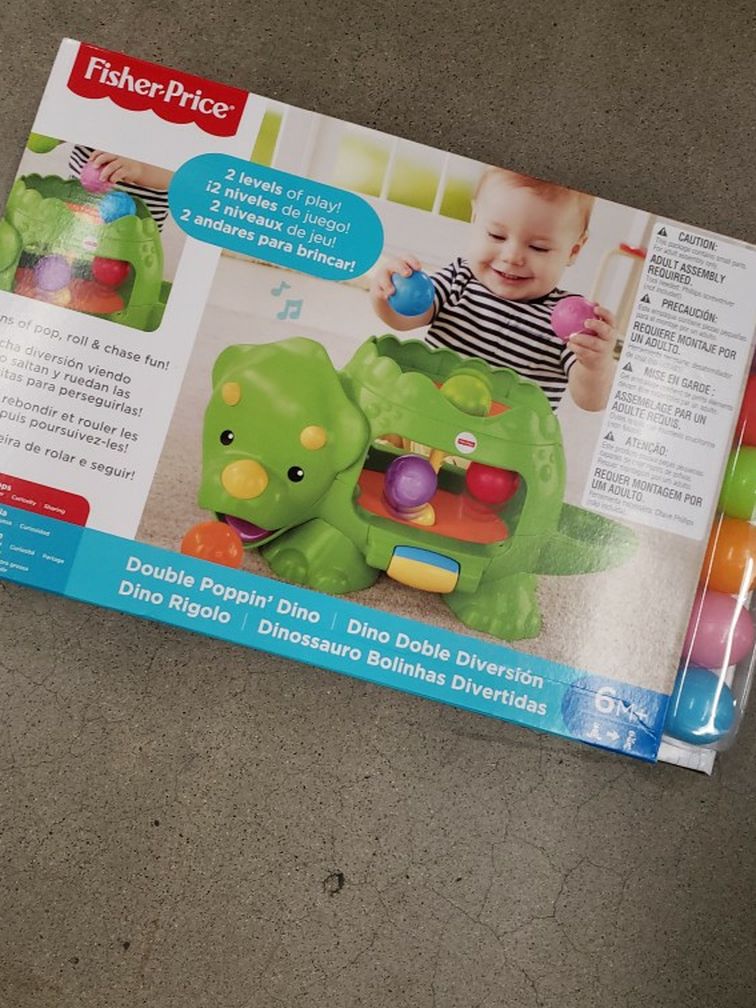 Fisher Price Double Poppin Dino