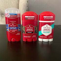 Old Spice Deodorants - $4 Each 