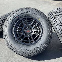 NEW 17" Wheels & 265/70R17 Tires TRD PRO Toyota 4runner Tacoma Tundra Rims Lexus GX460 GX470 6x139.7 FJ Cruiser Sequoia 