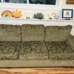 Heirloom Stickley Green Couch
