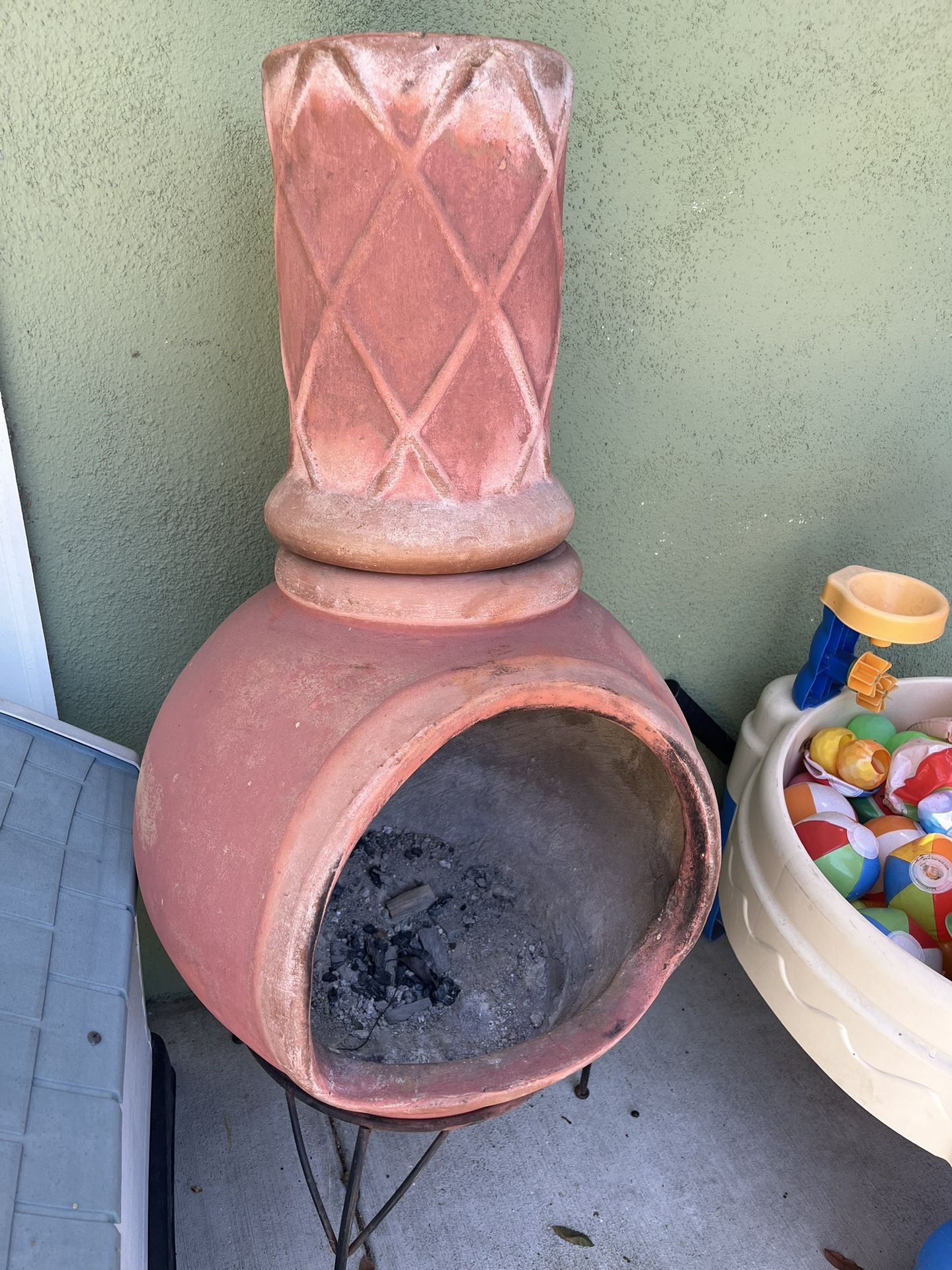chiminea fire pit