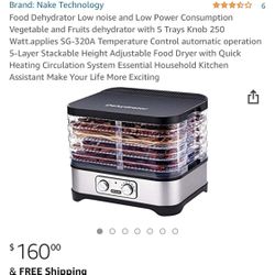 New Food Dehydrator Never Used Paid $160 Plus Tax Asking $100