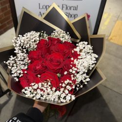 Red Roses Bouquet 